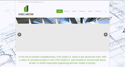 Desktop Screenshot of firstunitedco.com